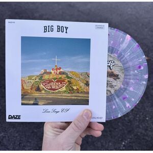 Big Boy - Love Songs - Clear with Pink & Purple Splatter  7-INCH SINGLE